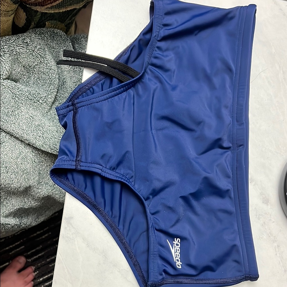 Speedo Blue Swim Top